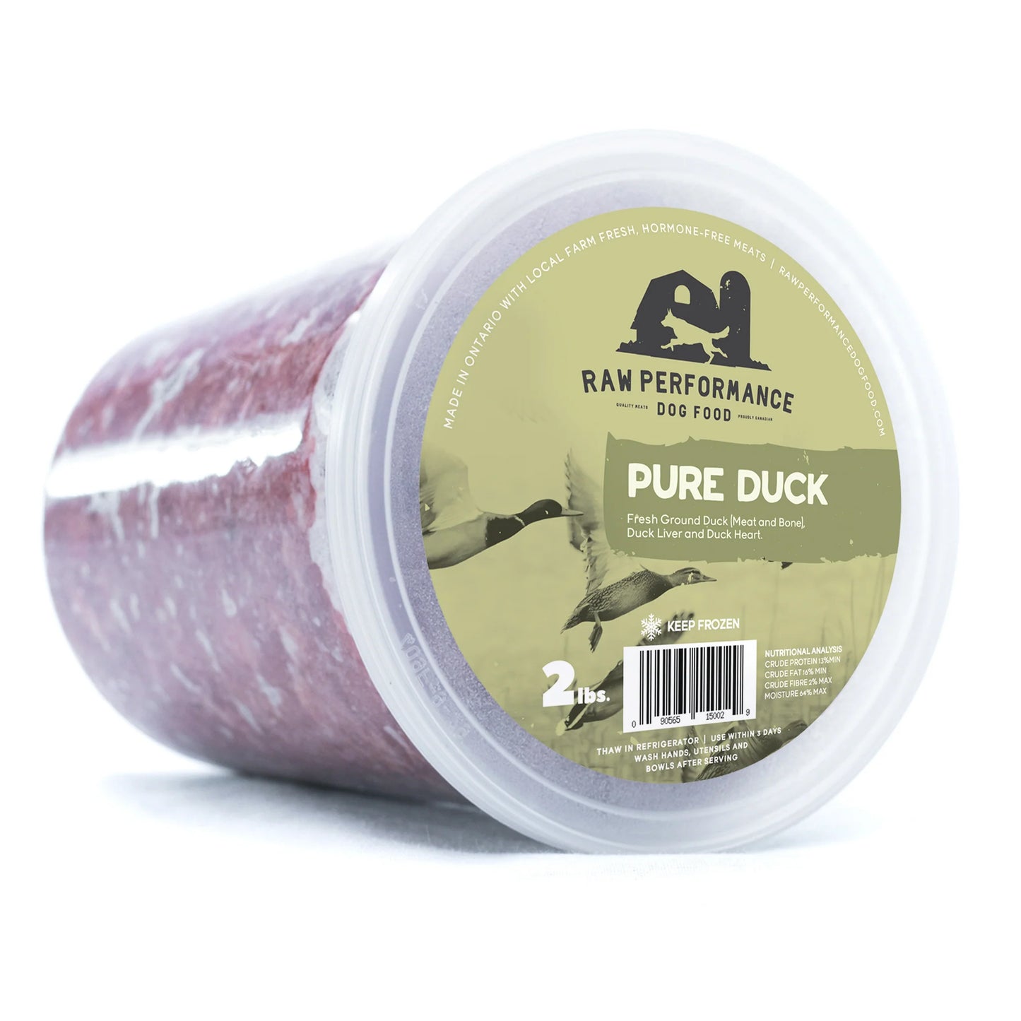 Raw Performance Pure Duck (2lb) - Tail Blazers Etobicoke