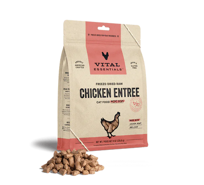 VE CAT FD CHICKEN MINI NIBS 8OZ