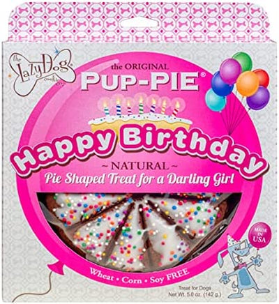 LAZY DOG PUP PIE BIRTHDAY BOY 6" - Tail Blazers Etobicoke