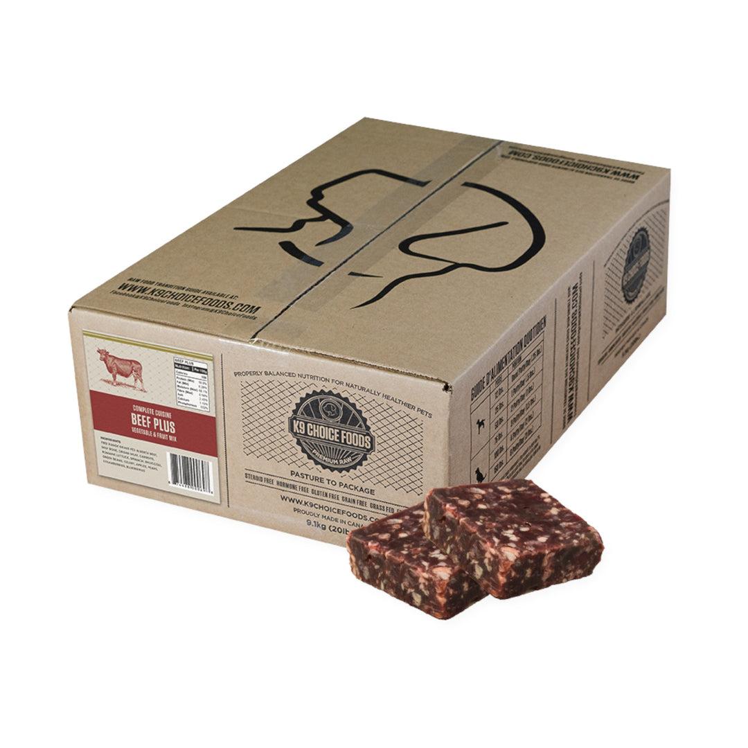 K9 Choice Complete Cuisine Beef Plus Patty (20lb)