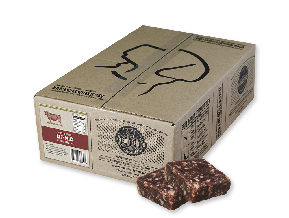 K9 Choice Complete Cuisine Beef Plus Patty (20lb)