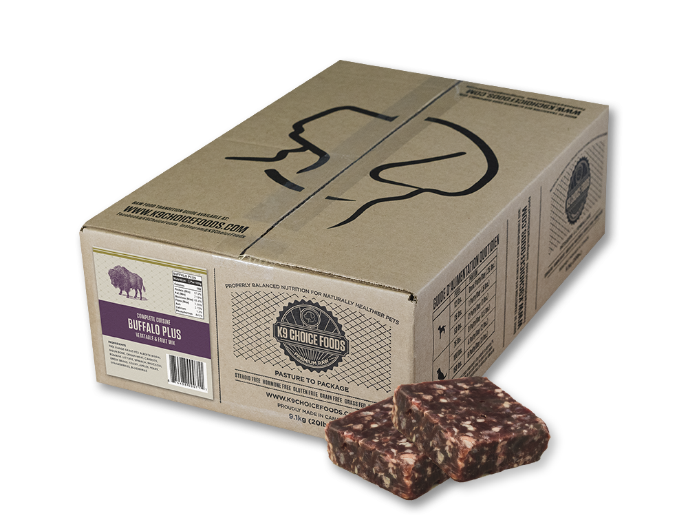 K9 Choice Buffalo Patty (20lb)