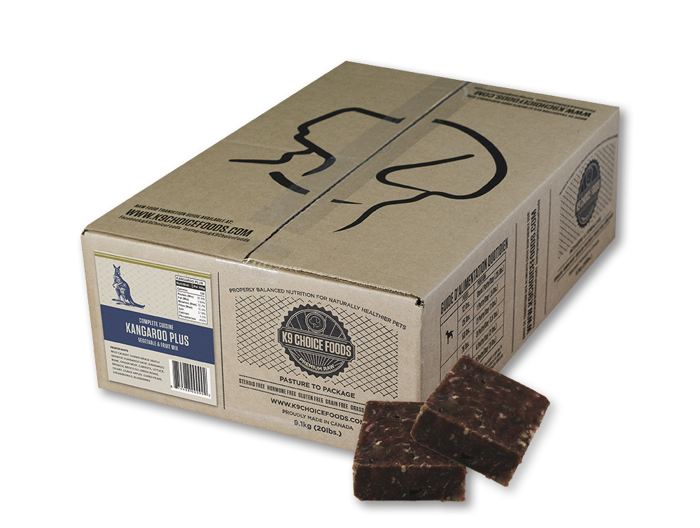 K9 Choice Complete Cuisine Kangaroo Plus Patty (20lb)