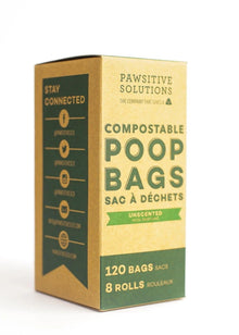 PAWSITIVE SOL COMP POOP BAGS 8 ROLLS - Tail Blazers Etobicoke