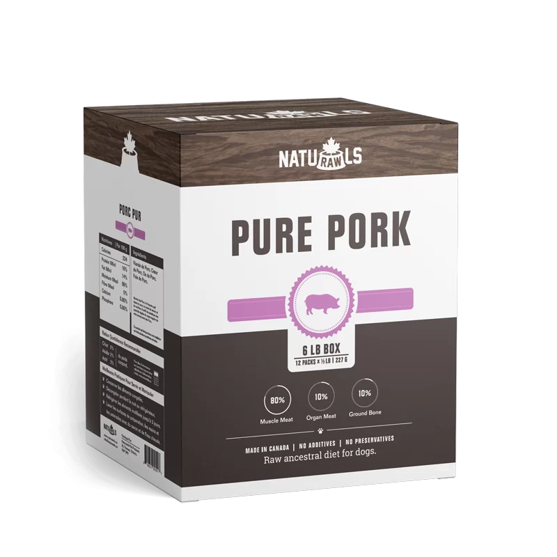 Naturawls Dog Pure Pork (6lb) - Tail Blazers Etobicoke