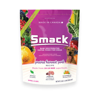 Smack Dog Dehydrated Prairie Harvest Pork (250g) - Tail Blazers Etobicoke