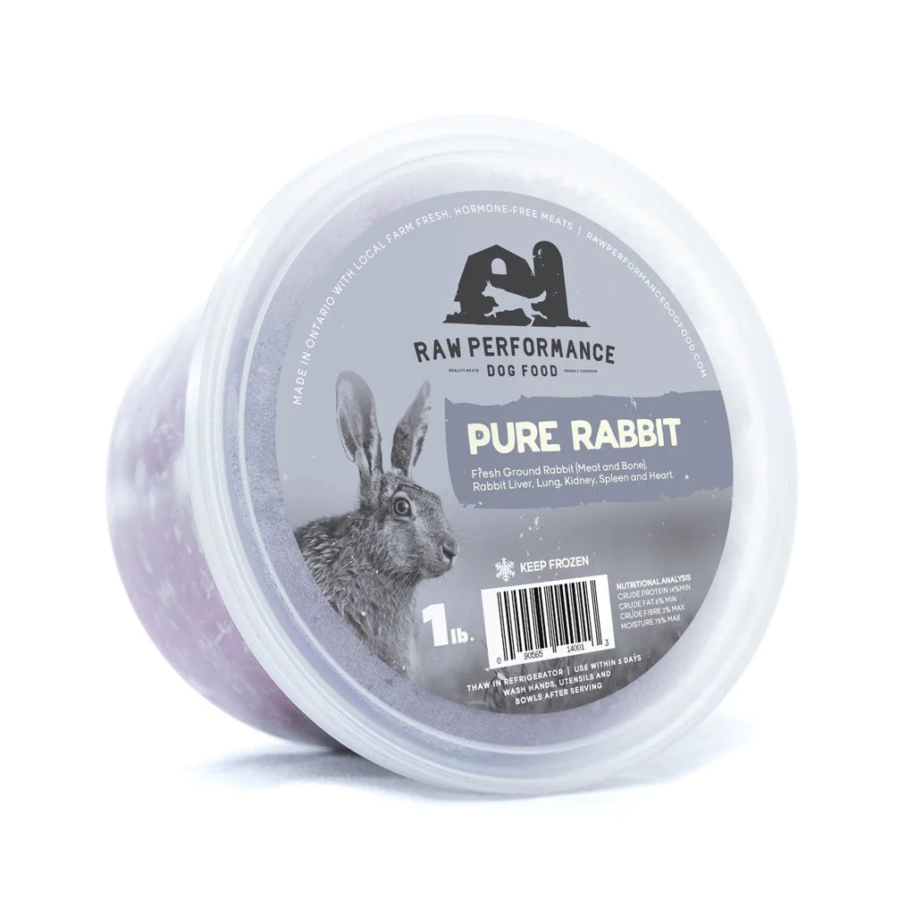 Raw Performance Pure Rabbit Blend (1lb) - Tail Blazers Etobicoke