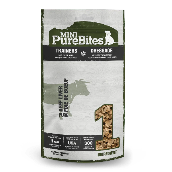 Purebites Freeze-Dried Beef Liver Mini Trainers (85g)