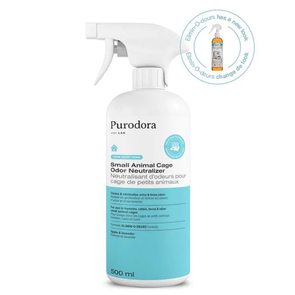 Purodora Small Animal Cage Odor Neutralizer 473ml