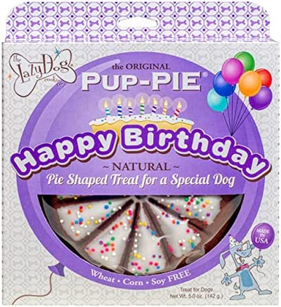 LAZY DOG PUP PIE BIRTHDAY BOY 6" - Tail Blazers Etobicoke