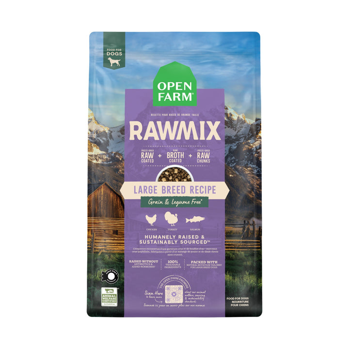 Open Farm Rawmix Large Breed Grain Free Dog (20lb)