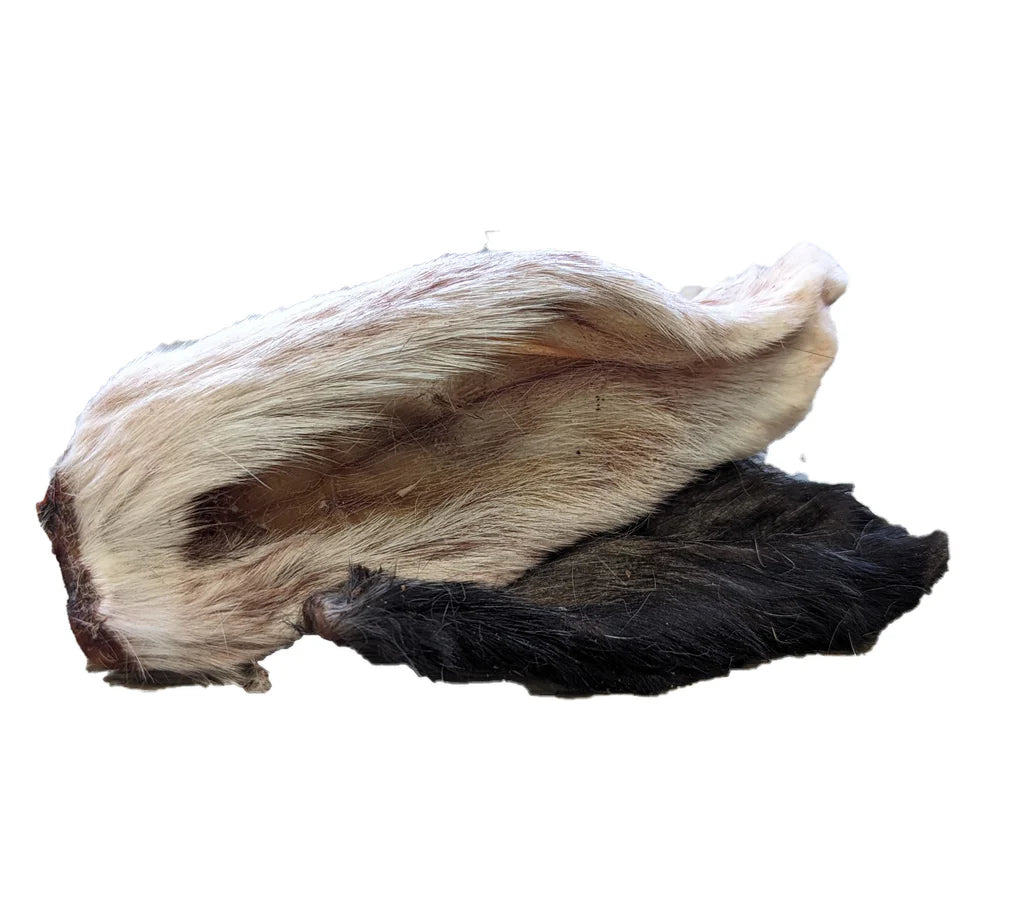 Just Raw Dehydrated Rabbit Ears (65g)