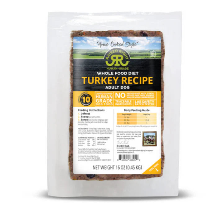 Raised Right Turkey Bulk 6lb