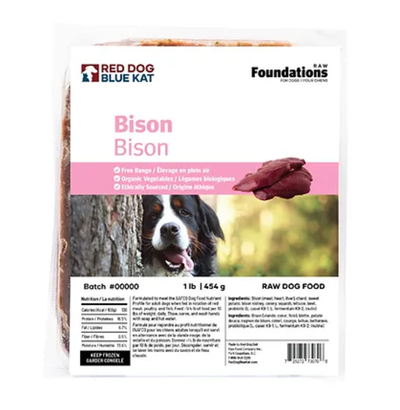 RD FOUNDATIONS BISON DOG 4X1/4LB - Tail Blazers Etobicoke