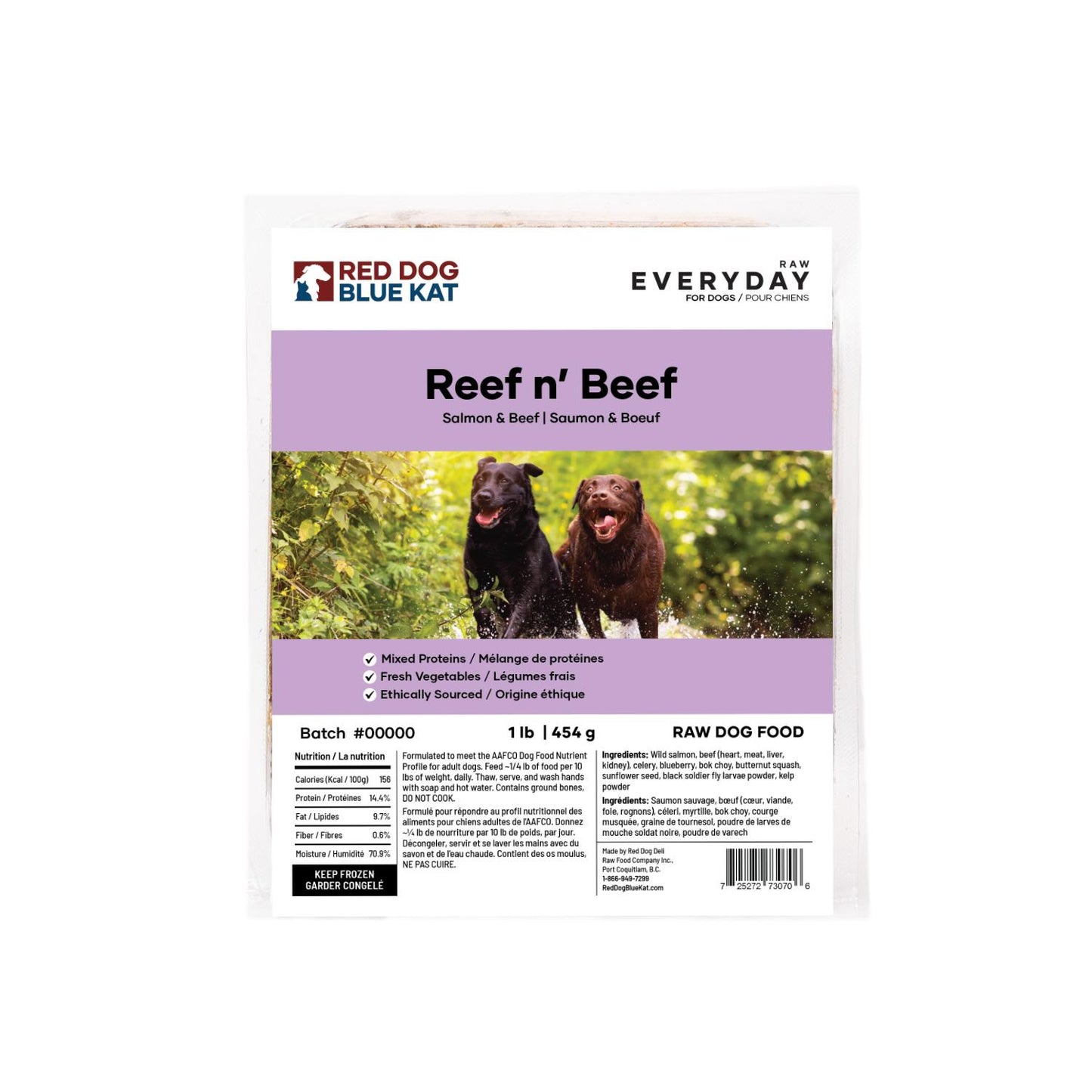 RD EVERYDAY REEF N BEEF 4X1/4LB - Tail Blazers Etobicoke