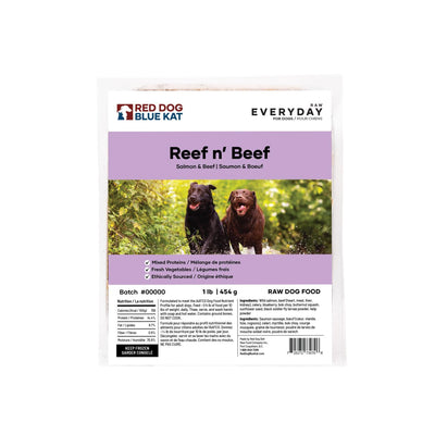 RD EVERYDAY REEF N BEEF 4X1/4LB - Tail Blazers Etobicoke