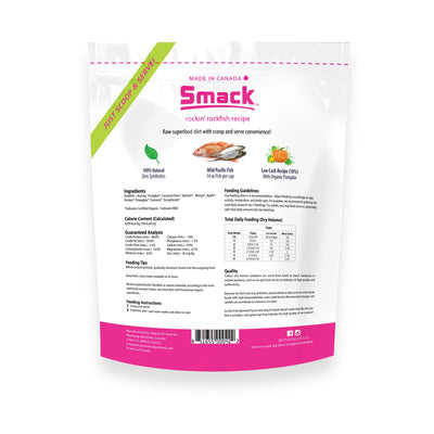 Smack Dog Dehydrated Rockin' Rockfish (2.5kg) - Tail Blazers Etobicoke