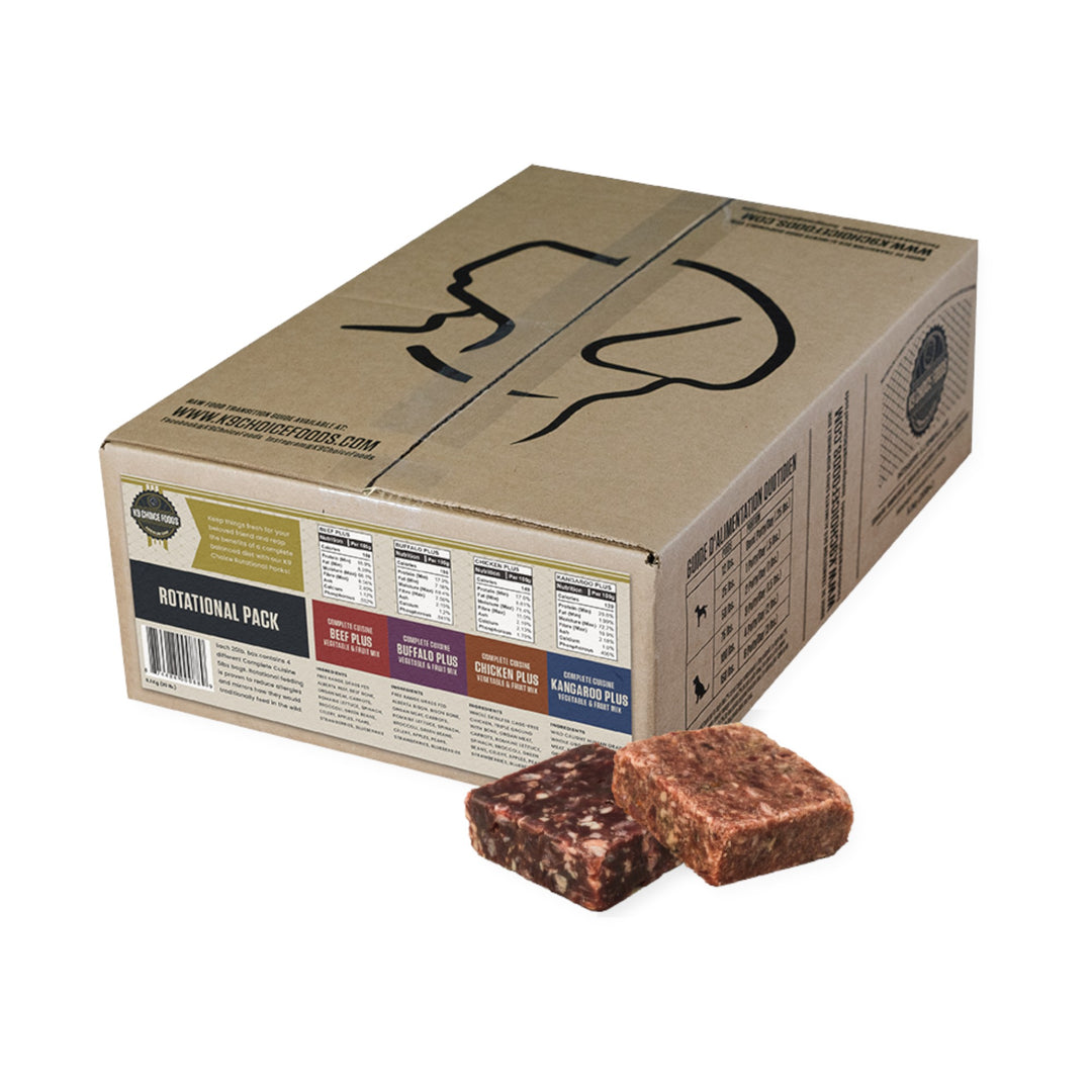 K9 Choice Complete Cuisine Rotational Pack Patty (20lb)
