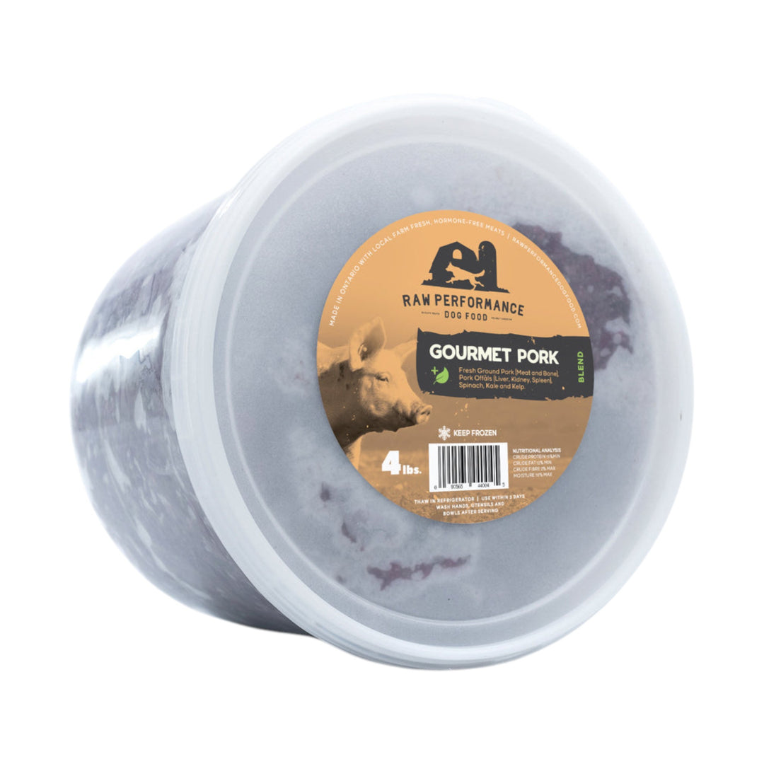 Raw Performance Gourmet Pork/Veggie Blend (4lb)
