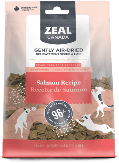 Zeal Canada Dog Salmon Air-Dried (454g) - Tail Blazers Etobicoke