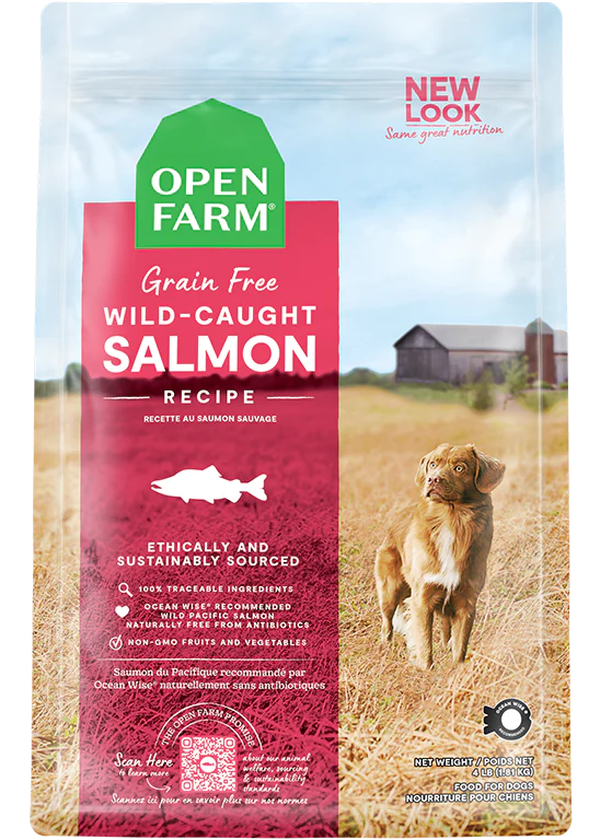 OPEN FARM WILD SALMON 4LB - Tail Blazers Etobicoke