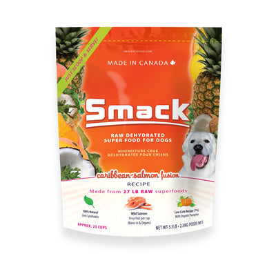 Smack Dog Dehydrated Caribbean-Salmon Fusion (210g) - Tail Blazers Etobicoke