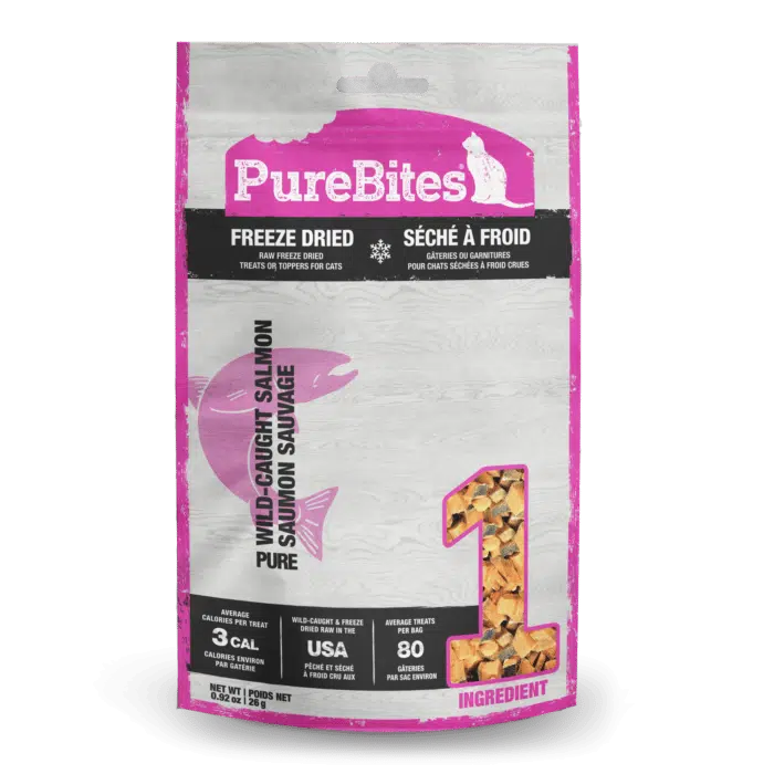 PureBites Cat Freeze-Dried Salmon Treat (26g) - Tail Blazers Etobicoke