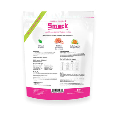 Smack Dog Dehydrated Caribbean-Salmon Fusion (210g) - Tail Blazers Etobicoke