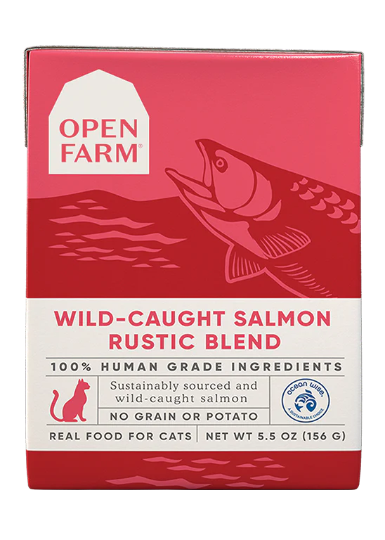 OPEN FARM SALMON BLEND CAT 5.5OZ - Tail Blazers Etobicoke