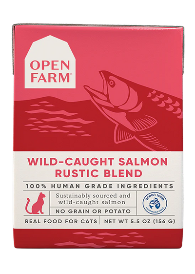 OPEN FARM SALMON BLEND CAT 5.5OZ - Tail Blazers Etobicoke