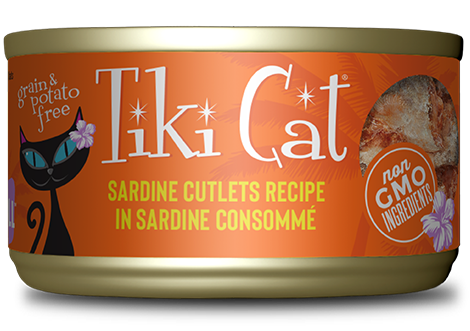 TIKI CAT GRILL SARDINE CAN 2.8OZ - Tail Blazers Etobicoke
