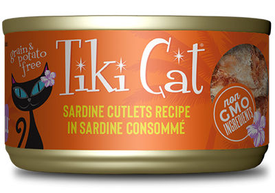 TIKI CAT GRILL SARDINE CAN 2.8OZ - Tail Blazers Etobicoke