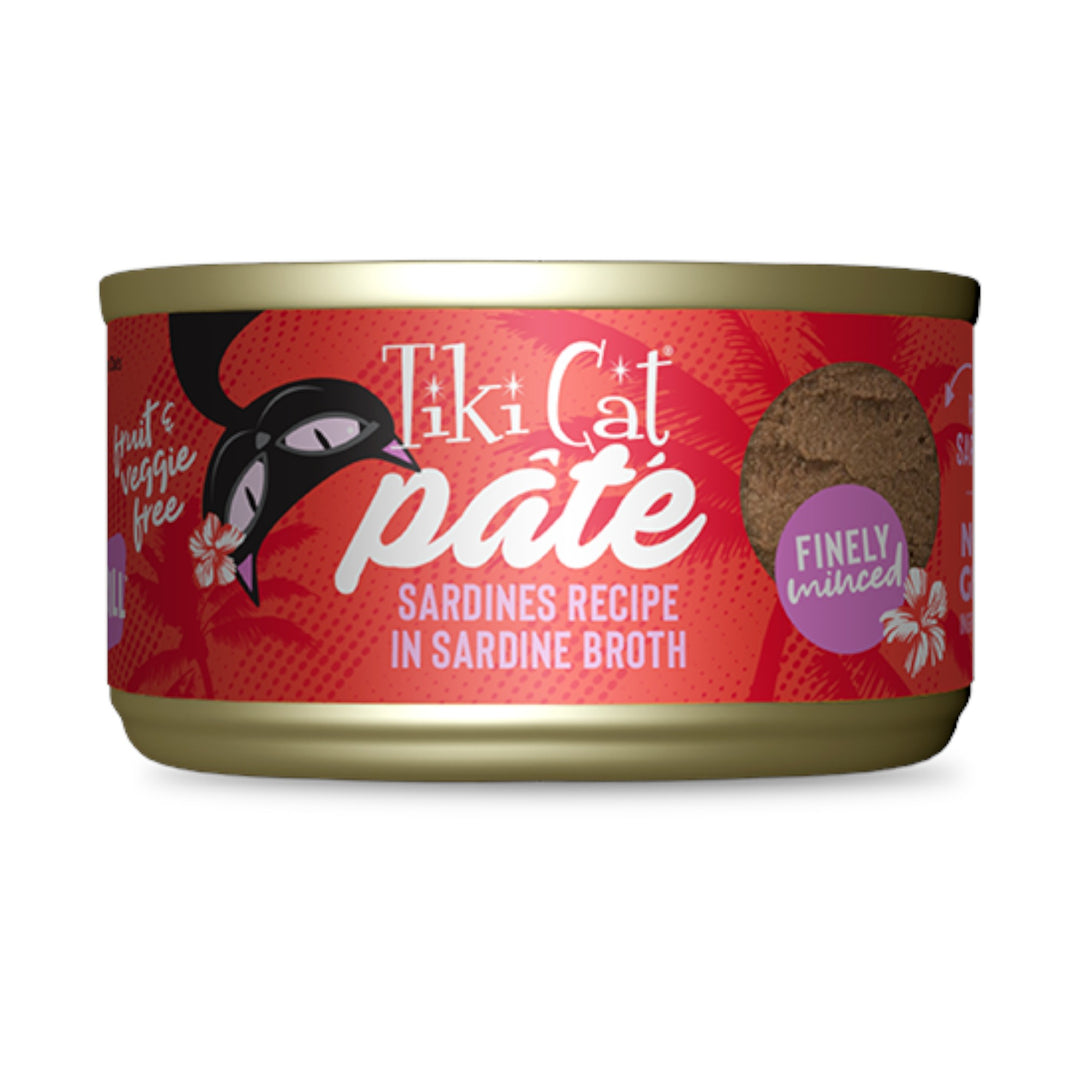 TIKI CAT GRILL SARDINE CAN 6OZ