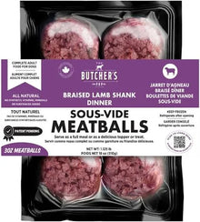 Butcher's Pup Frozen Meatballs Lamb Dog Food (1.13lb)