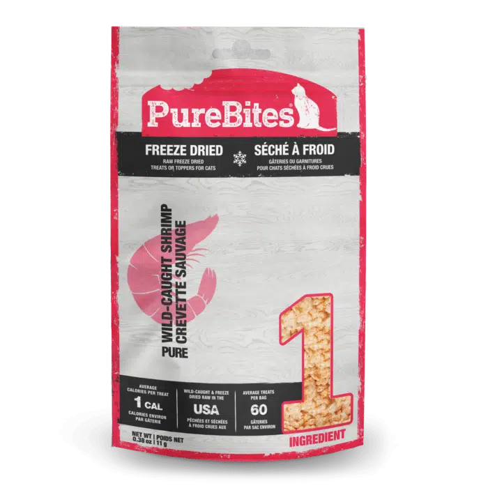 PureBites Cat Freeze-Dried Shrimp Treat (11g) - Tail Blazers Etobicoke