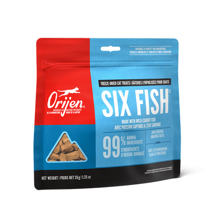 Orijen Freeze Dried 6 Fish Cat Treat - Tail Blazers Etobicoke