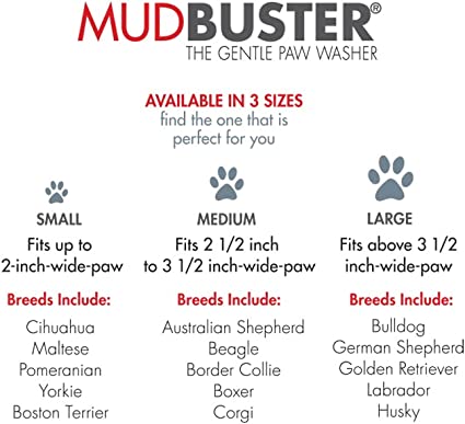 Large Grey Dexas Mudbuster - Tail Blazers Etobicoke