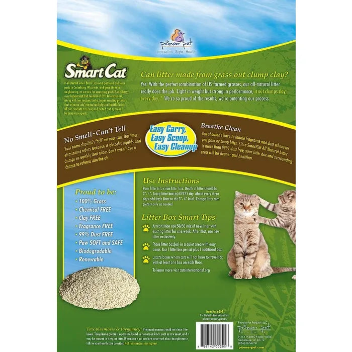 SMART CAT GRASS LITTER 10LB - Tail Blazers Etobicoke