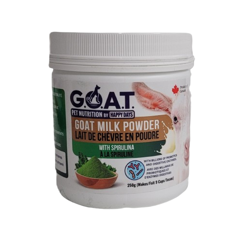 Happy Days - Goat Milk Powder with Spirulina 250g
