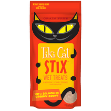 TIKI CAT STIX GF SALMON TUBE 6PK - Tail Blazers Etobicoke