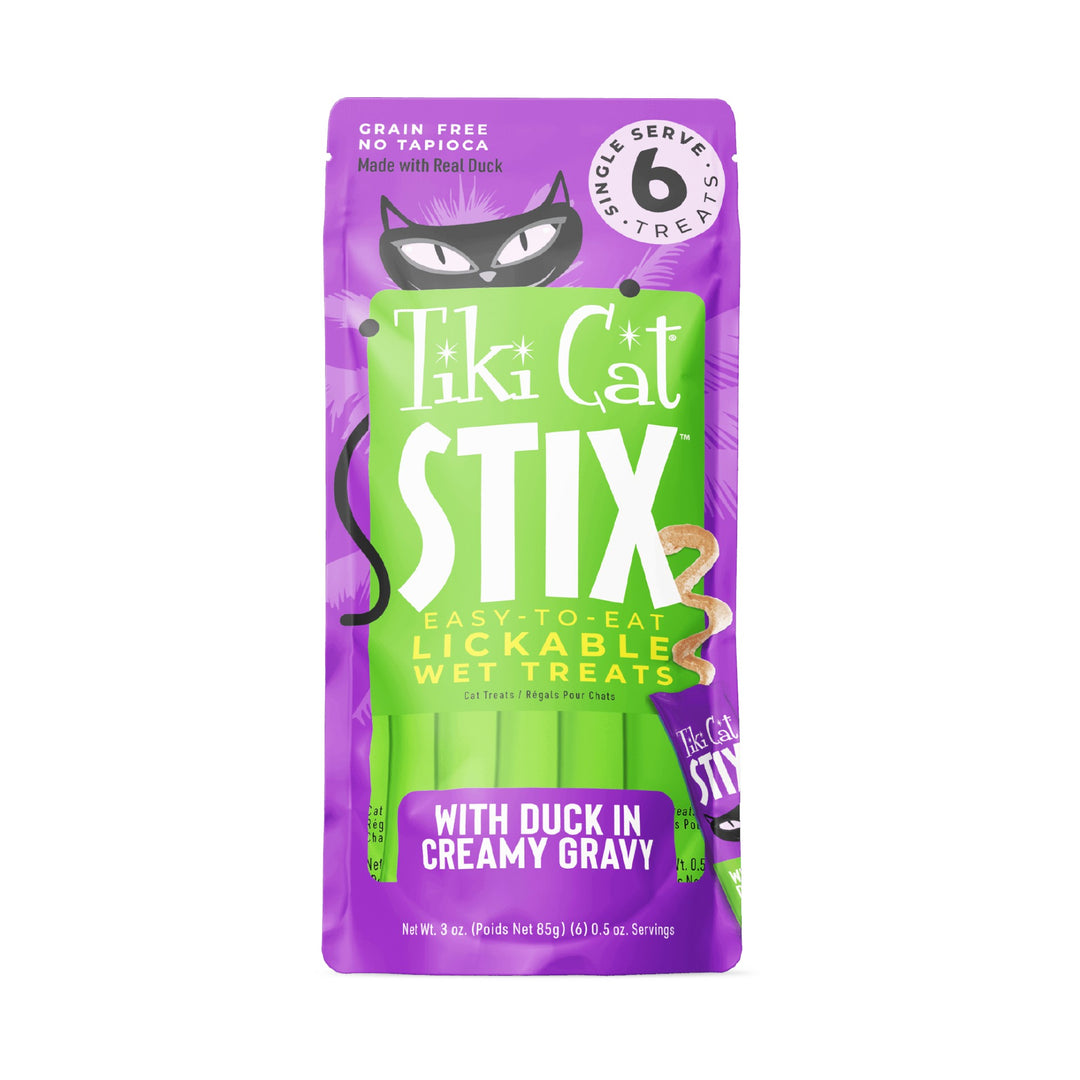 TIKI CAT STIX GF DUCK TUBE 6PK