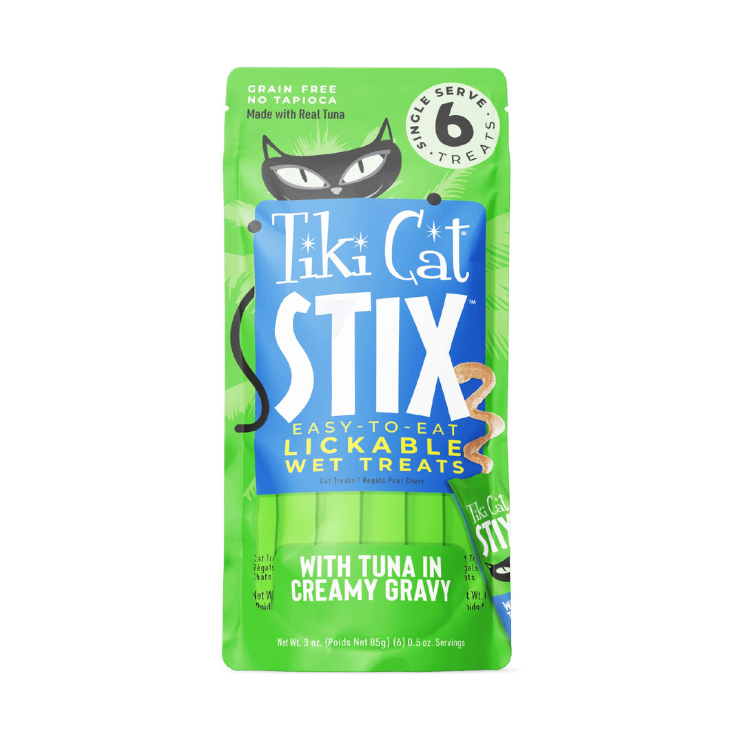 TIKI CAT STIX GF TUNA TUBE 6PK