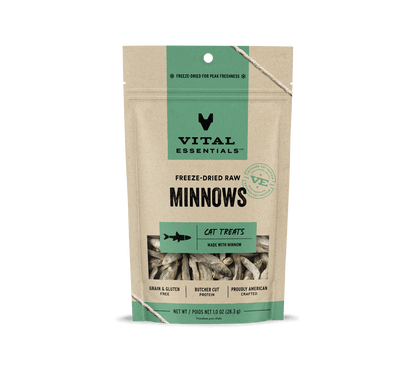Vital Essentials Cat Freeze-Dried Minnows Treat (1oz)