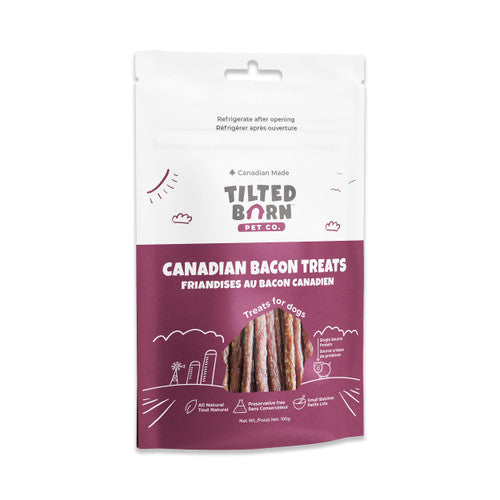 TILTED BARN BACON STICK TREATS 100G - Tail Blazers Etobicoke