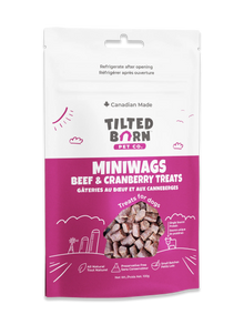 Tilted Barn Miniwags Beef & Cranberry Treats 100g