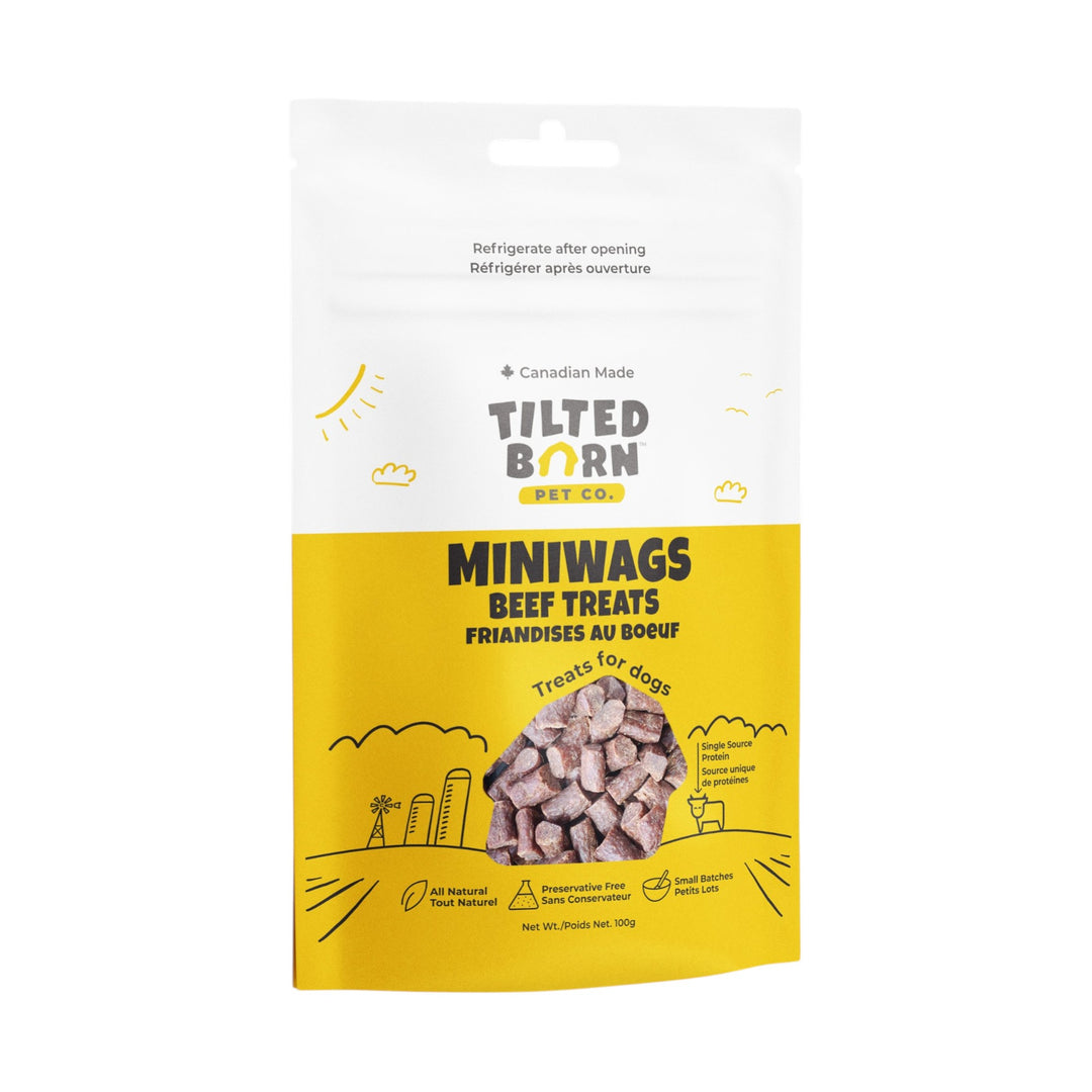 Tilted Barn Beef Miniwags Treats (100g)