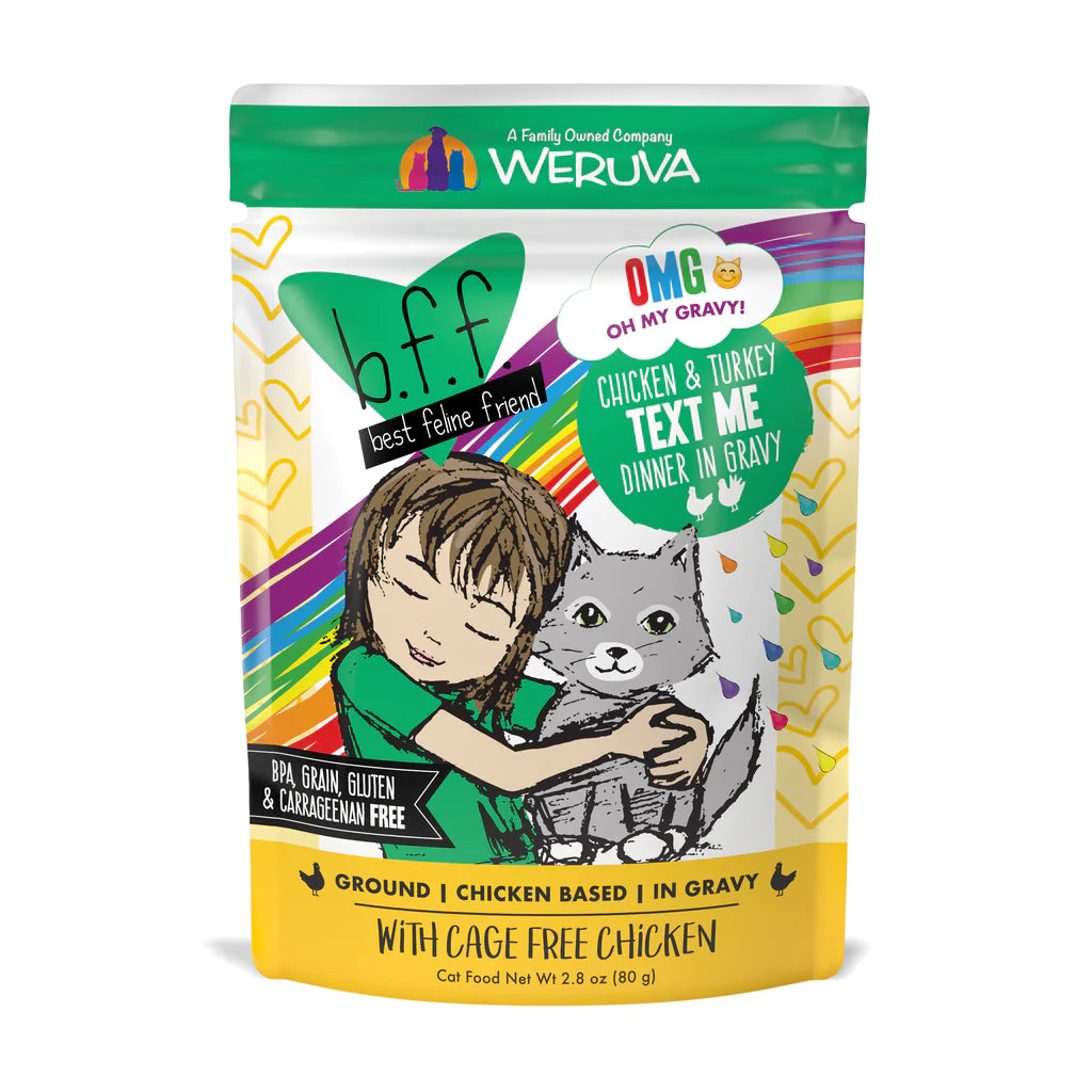 WERUVA BFF CHIC/TK TEXT ME CAT PCH 2.8OZ - Tail Blazers Etobicoke