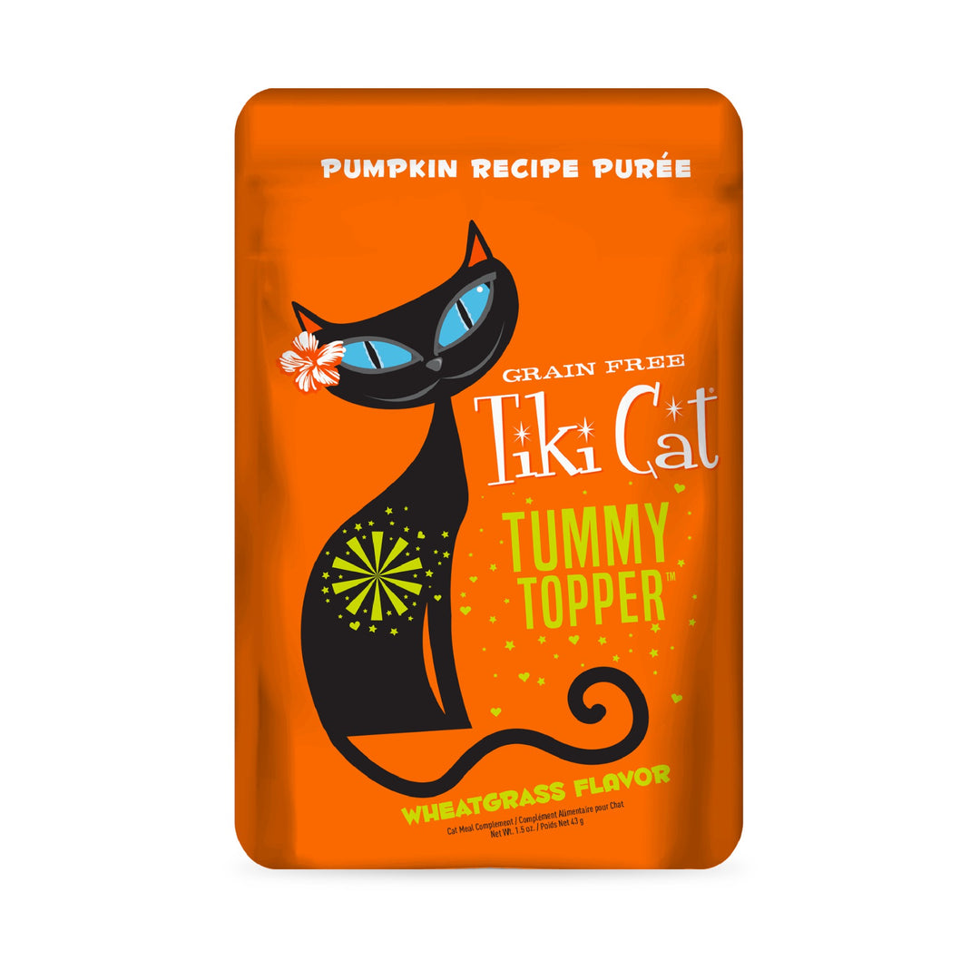 Tiki Cat Born Carnivore Functional Topper - Pumpkin,1.5OZ