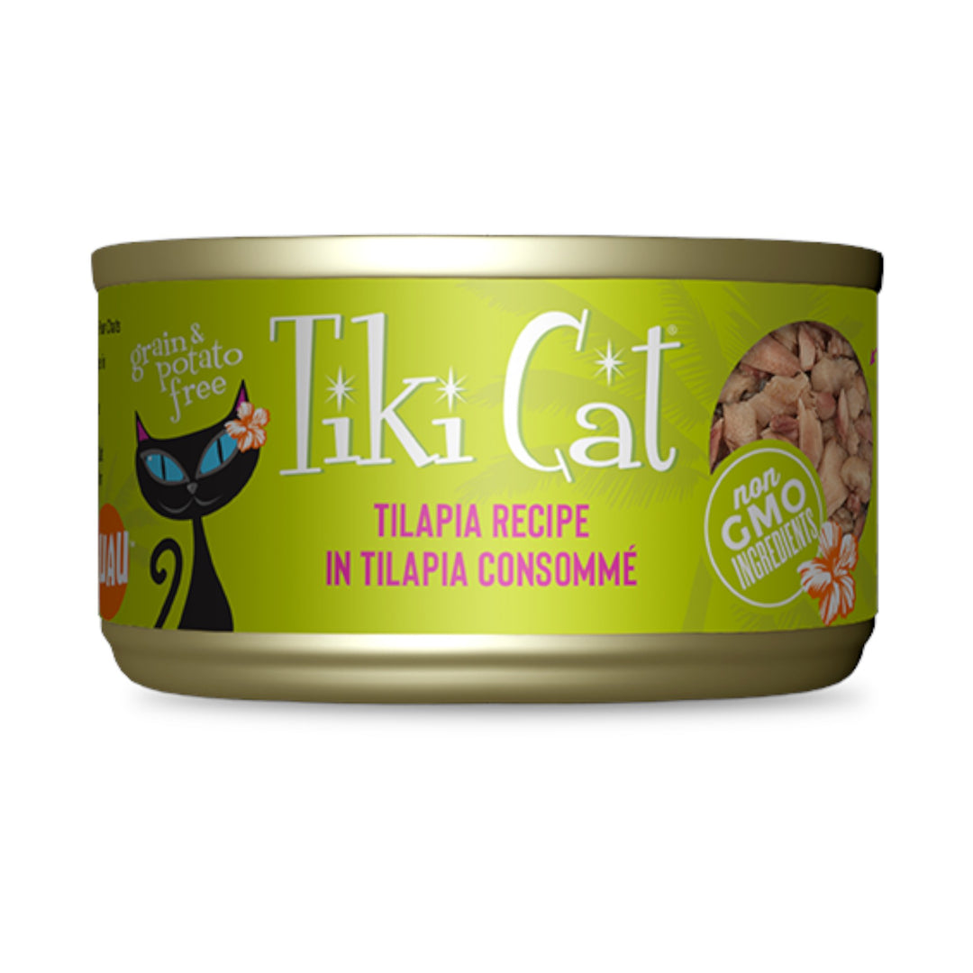 TIKI CAT LUAU TILAPIA CAN 2.8OZ