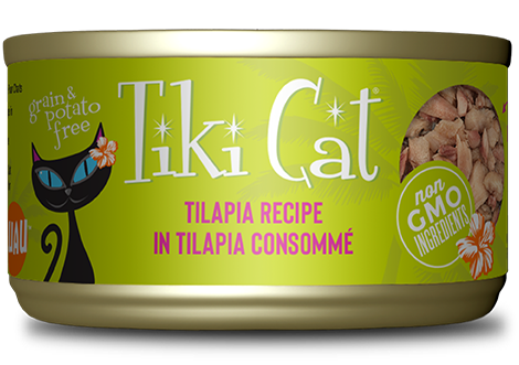 TIKI CAT LUAU TILAPIA CAN 2.8OZ - Tail Blazers Etobicoke